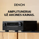 DENON - AMPLITUNERIAI UŽ AKCINES KAINAS
